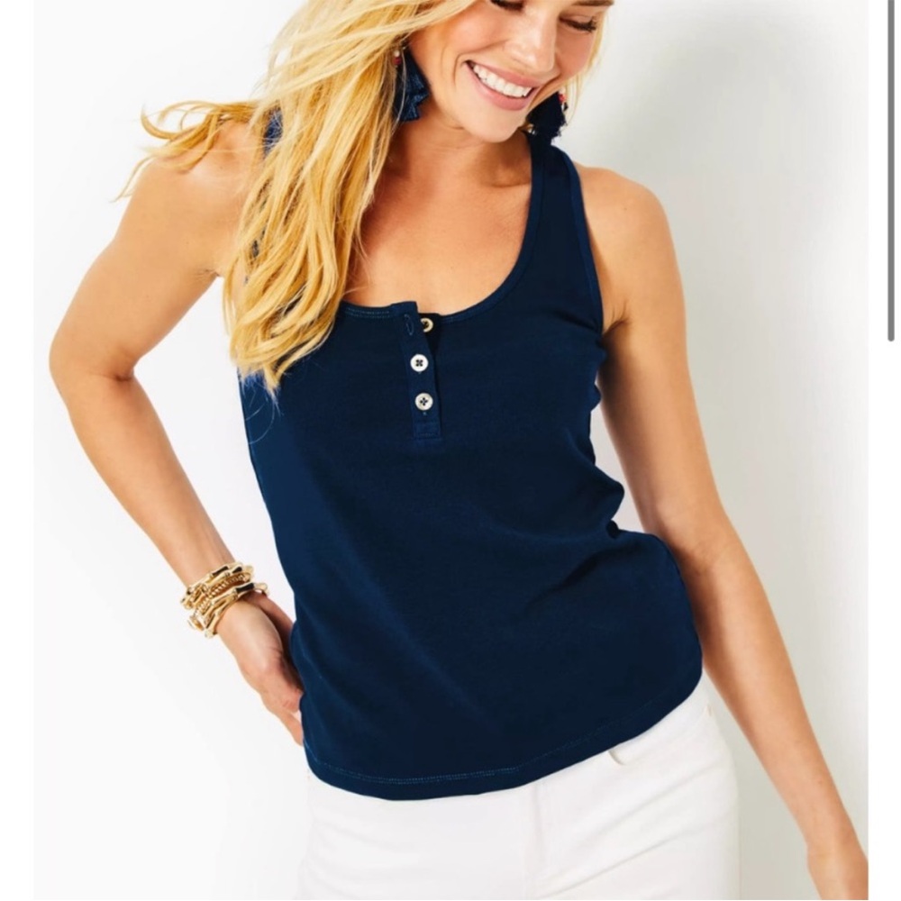 NWT Lily Pulitzer Sera Knit Tank Top size xl